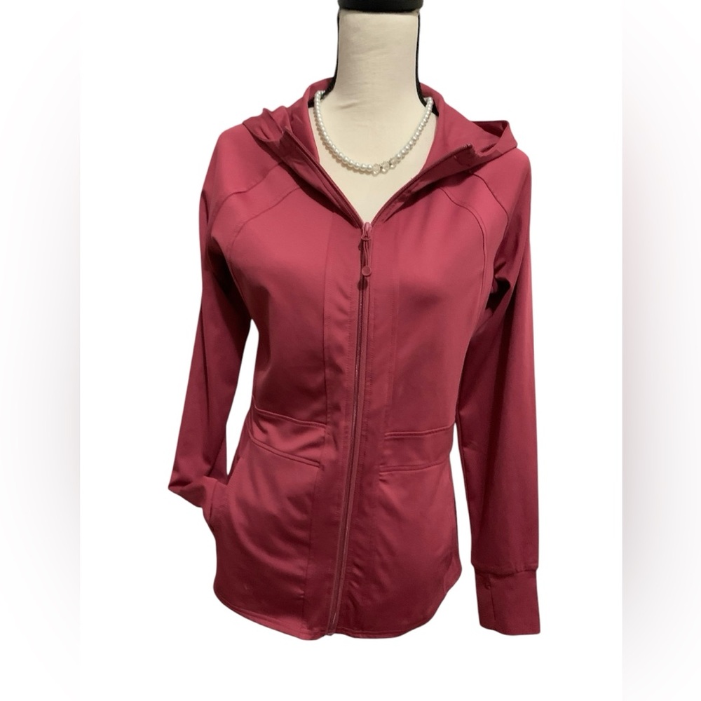 Women's Hooded Jacket in Red